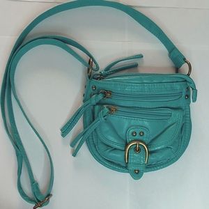 Soft Aqua-Blue Cross Body Mini Bag 💙
